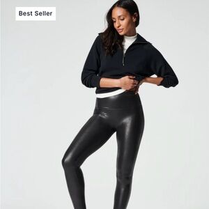 SPANX faux leather leggings